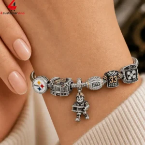 Pittsburgh Steelers Pandora Charm Bracelet Set 2 nb8QN