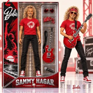 Sammy Hagar The Red Rocker Barbie Figure Doll 1 z21sK