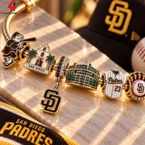 San Diego Padres Petco Park Pandora Charm Bracelet Set 2 t8Wyt