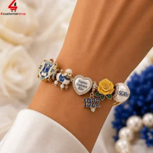 Sigma Gamma Rho Pandora Charm Bracelet Set 1 gAaHQ