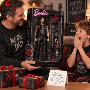 Slayer Metal Never Goes Out Of Style Barbie Figure Doll Set 2 TpbjV