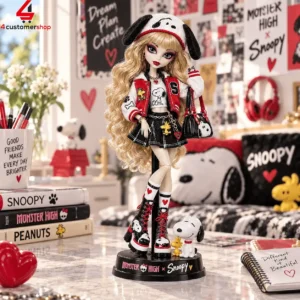 Snoopy X Monster High Figure Doll 3 FParg