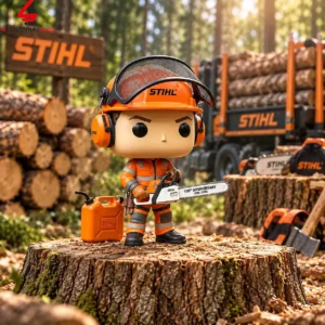 Stihl Logger 100th Anniversary Pop Figure 1 yoJiA