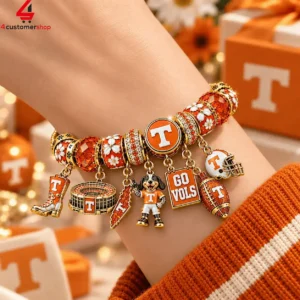 Tennessee Volunteers Go Vols Pandora Charm Bracelet Set 1 aRkkX