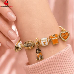 Tennessee Volunteers Neyland Pandora Charm Bracelet Set 2 GuDAf