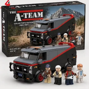 The A-Team Van 1983-1987 Collector's Edition Building Blocks Set 3 The A team Van 1983 1987 Collectors Edition Building Blocks Set 1 wKghS