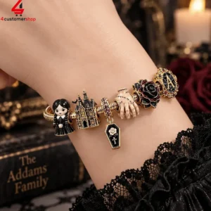 The Addams Family Pandora Charm Bracelet Set 1 K3V6b