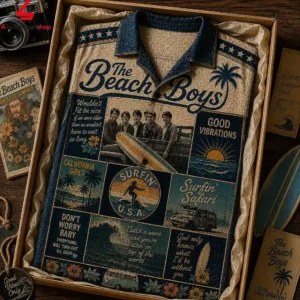 The Beach Boys Surfin Usa Hawaiian Shirt 2 pu2hB