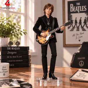 The Beatles John Lennon Peace Love Music Barbie Figure Doll Set 3 MuMzt