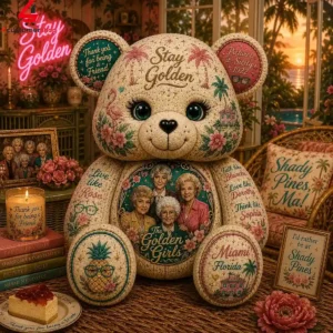 The Golden Girls Stay Golden Custom Teddy Bear Plush Toy 1 Wgm5Y