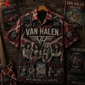 The Mighty Van Halen Jump Hawaiian Shirt 1 WgTT3