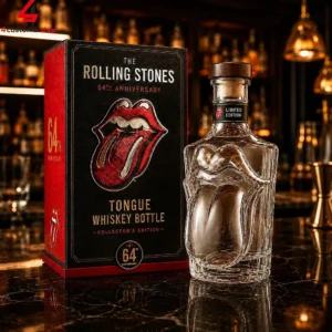 The Rolling Stones 64th Anniversary Tongue Collectible Bottle 3 sLjZj