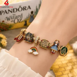 The Wizard Of Oz Theres No Place Like Home Pandora Charm Bracelet Set 1 Wd24h