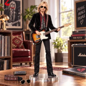 Tom Petty Music Heals People Barbie Figure Doll 3 i5a3u