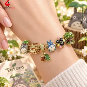 Totoro Pandora Charm Bracelet Set 4 Totoro Pandora Charm Bracelet Set 1 x71K2