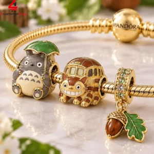 Totoro Pandora Charm Bracelet Set 5 Totoro Pandora Charm Bracelet Set 2 rzNGe