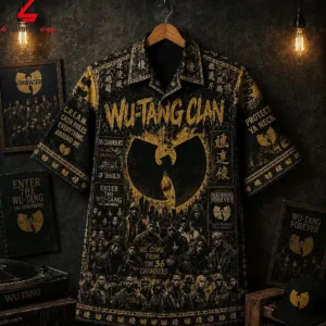 Wu tang Clan Bees Cream Hawaiian Shirt 1 rBccG