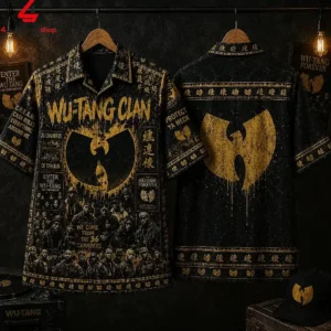 Wu tang Clan Bees Cream Hawaiian Shirt 3 FUK8T