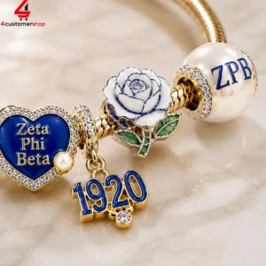 Zeta Phi Beta Pandora Charm Bracelet Set 5 Zeta Phi Beta Pandora Charm Bracelet Set 2 48tX4
