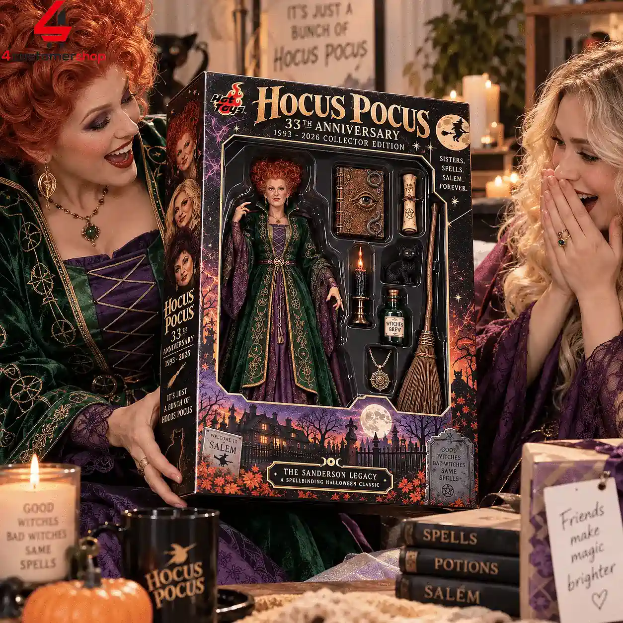 Hocus Pocus Winifred Sanderson 33 Years Anniversary 1993-2026 Hot